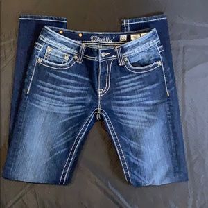 Miss me dark wash skinny jeans